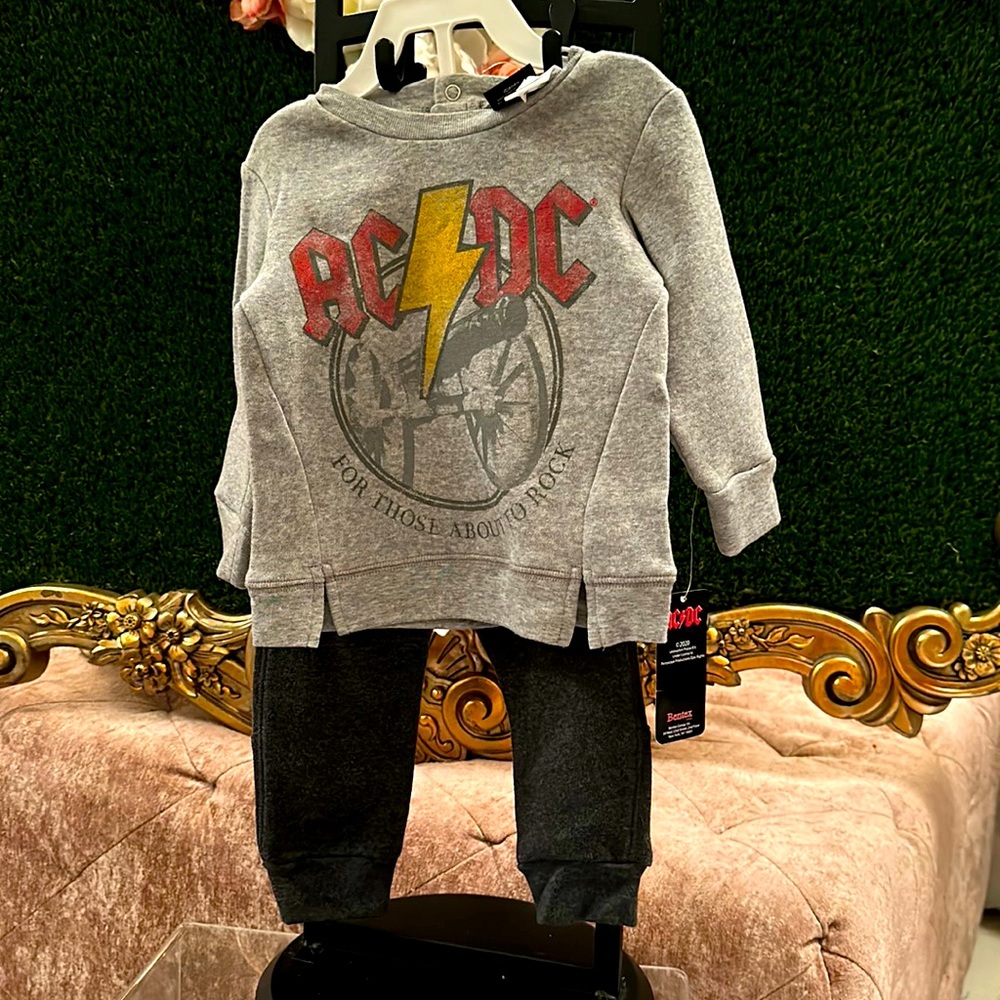 Ac/dc kids swear suit